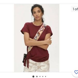 Stateside for Anthropologie Side-tie T-shirt
